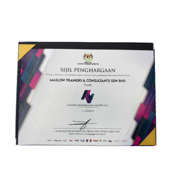 Anugerah Kecemerlangan Industri, Industry Excellence, 2024.